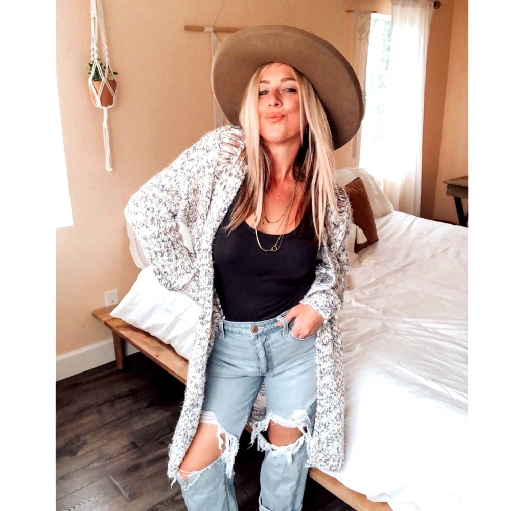 Multicolored Cozy Cardi - Picture 1 of 13